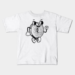 Bagel Mascot Kids T-Shirt